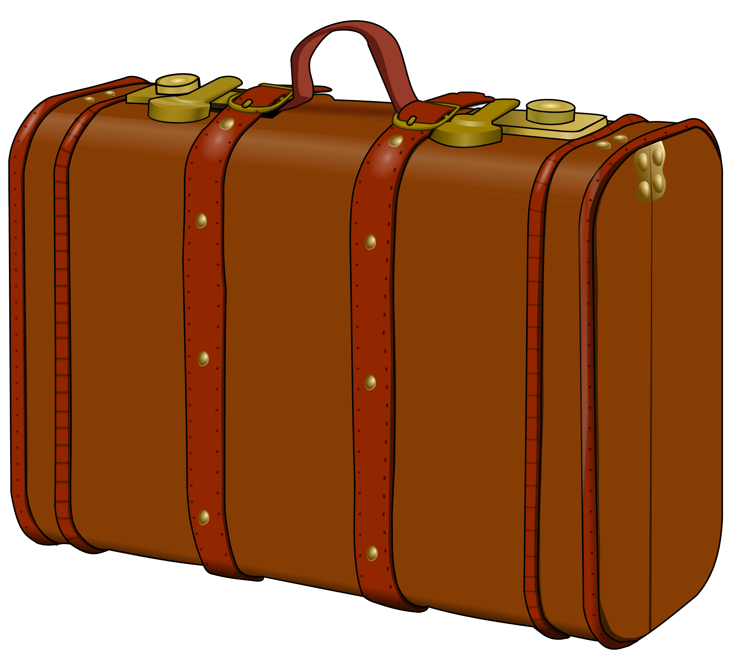 suitcase travel vector