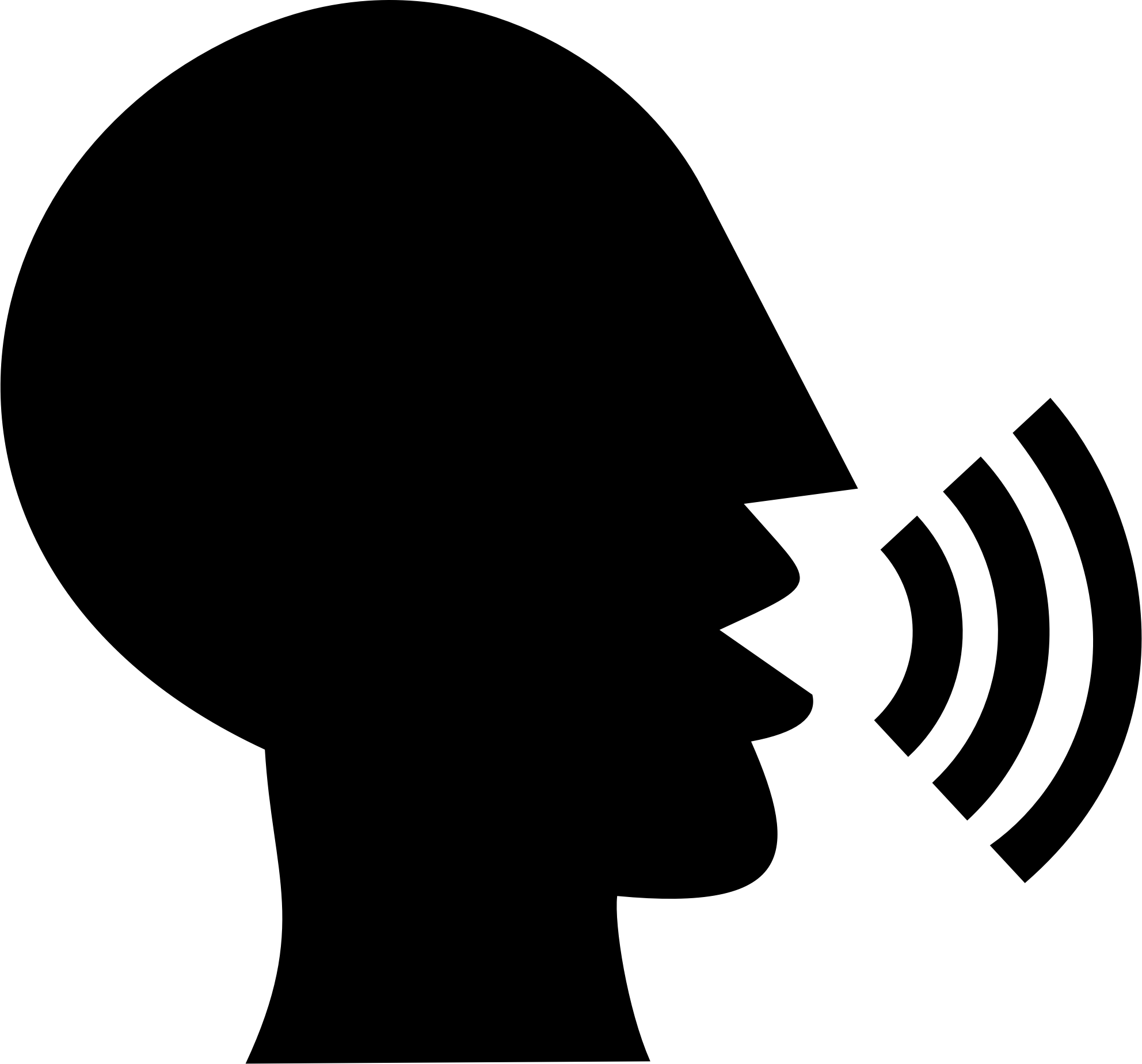 Talking Head Silhouette Vector Clipart Image Free Stock Photo Talking Head Silhouette Vector Clipart Image Free Stock Photo