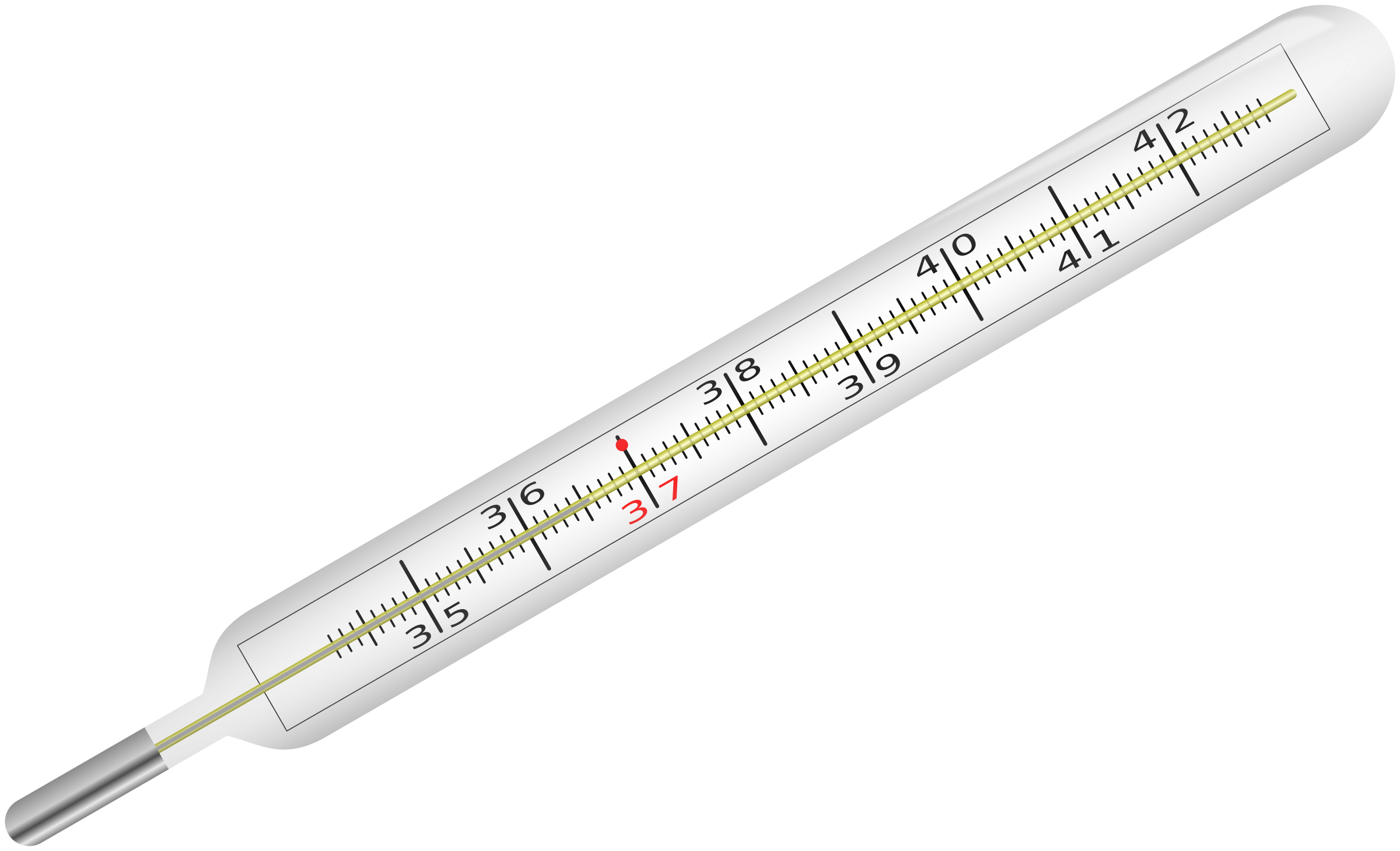 Thermometer At Room Temperature Free Stock Photo - Public Domain