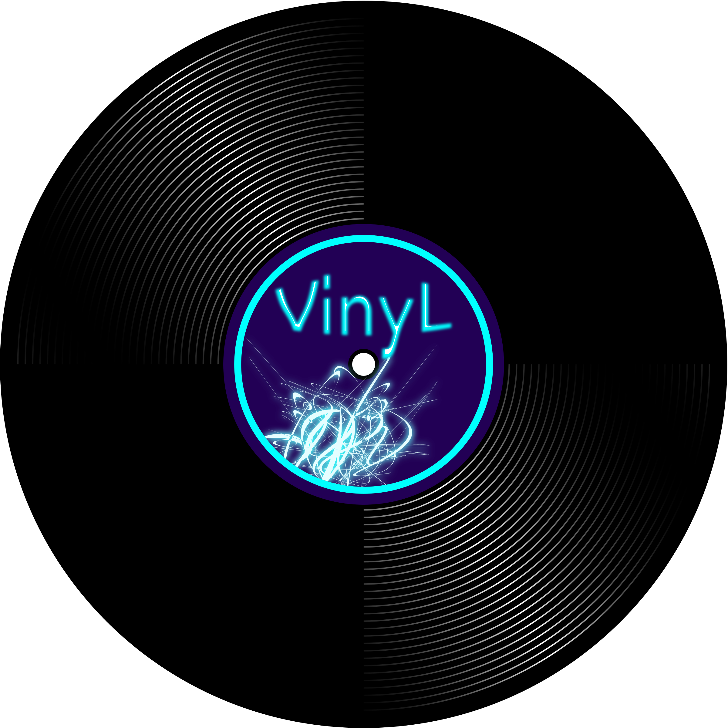 Vinyl Record Vector Graphics image - Free stock photo - Public Domain