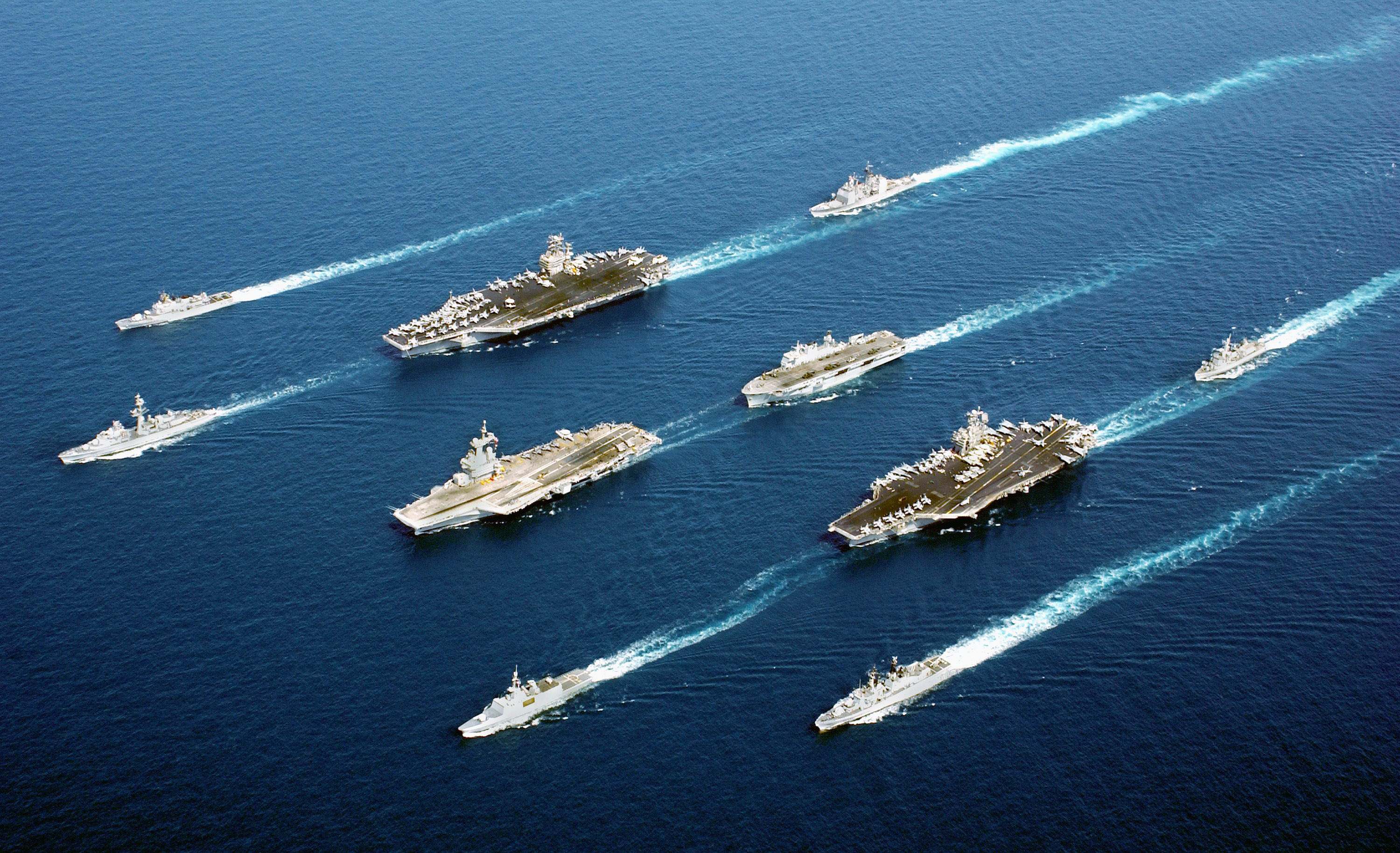 Fleet of Navy Ships image - Free stock photo - Public Domain photo
