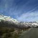 Roadway through the Mountains in Albania