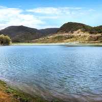 Beautiful Lake Landscape in Algeria