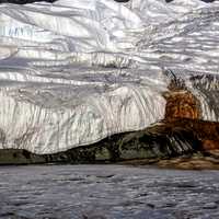 Blood Falls in Antarctica