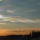 Colorful skies at Mcmurdo Station in Antarctica