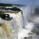 Iguazu Falls on the Border of Brazil and Argentina