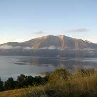 Lake Huechulaufquen, Neuquén landscape in Argentina