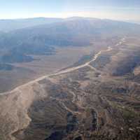 Río Santa María from the Air in Argentia