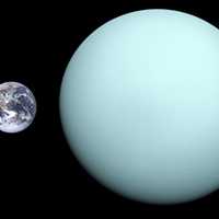 Comparison of Uranus and Earth