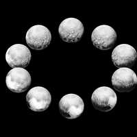 Mosaic of Pluto in all its Phases