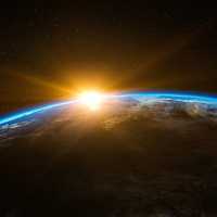 Sunrise over the Earth