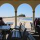 Landscape and Newcastle Beach, New South Wales, Australia