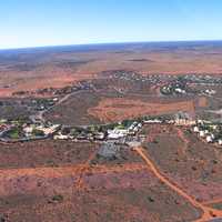 View or Yulara, Northern Territory, Australia