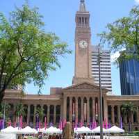 Brisbane Town Hall in Queensland, Australia