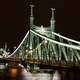 Night Bridge lights in Brisbane, Queensland, Australia