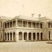 Old Government House from 1879 in Brisbane, Queensland, Australia