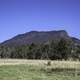 Large hill in the distance at Lamington National Park, Queensland, Australia