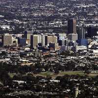 Cityscape and skyline view of Adelaide, Australia