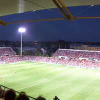 Hindmarsh Stadium in Adelaide in Southern Australia