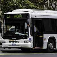 Bus in Hobart, Tasmania, Australia