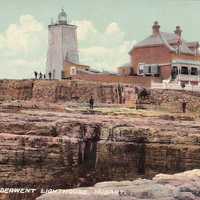 Derwent Lighthouse in Tasmania, Australia