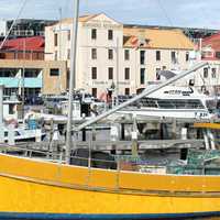 Hobart Docks in Tasmania, Australia