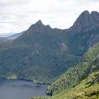 Cradle Mountain Landscape in Tasmania, Australia