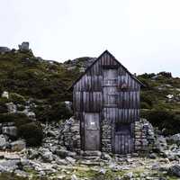 House in the Hillside in Tasmania, Australia