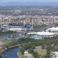 Cityscape of the buildings in Melbourne, Victoria, Australia