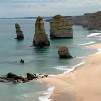 12 apostles on the Great Ocean Road, Victoria, Australia