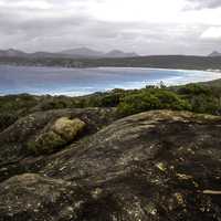 Bay and landscape at Cape Le Grand National Park, Western Australia