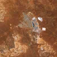 Open Cut Goldmine Super Pit near Kalgoorie, Western Australia