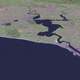 Satellite View of the Coast of Perth, Australia