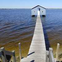 Crawly Edge Boat Shed in Perth, Australia