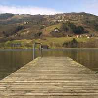 Boat Dock on the lake
