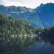 Lake, Mountains, and Landscape in Piburger Sea, Austria