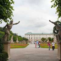 Palace of Mirabell in Salzburg, Austria