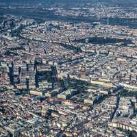 Aerial View of Vienna, Austria