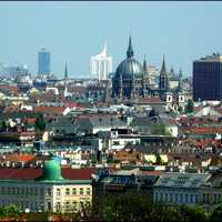 Cityscape and City View in Vienna, Austria