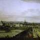 Vienna from Belvedere in 1758 in Austria