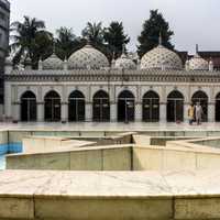 Mosque holy temple in Dhaka, Bangladesh