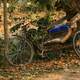 Old rickshaw at Dhaka, Bangladesh