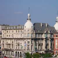 Large building in Antwerp, Belgium