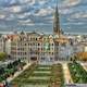 Brussels Plaza in Belgium, HDR