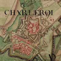 Charleroi Map in the 1770s in Belgium