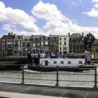 Quai de Maastricht in Liege, Belgium