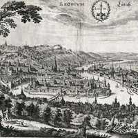 Liege in 1650 in Belgium