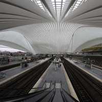 Liege Railway Station, Belgium