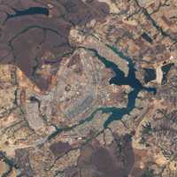 Satellite Image of Brasília, Brazil
