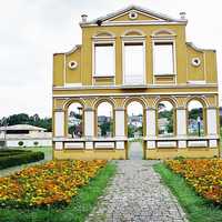 Arch in German Memorial in Curitiba, Brazil